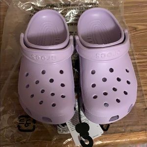 Lavender crocs